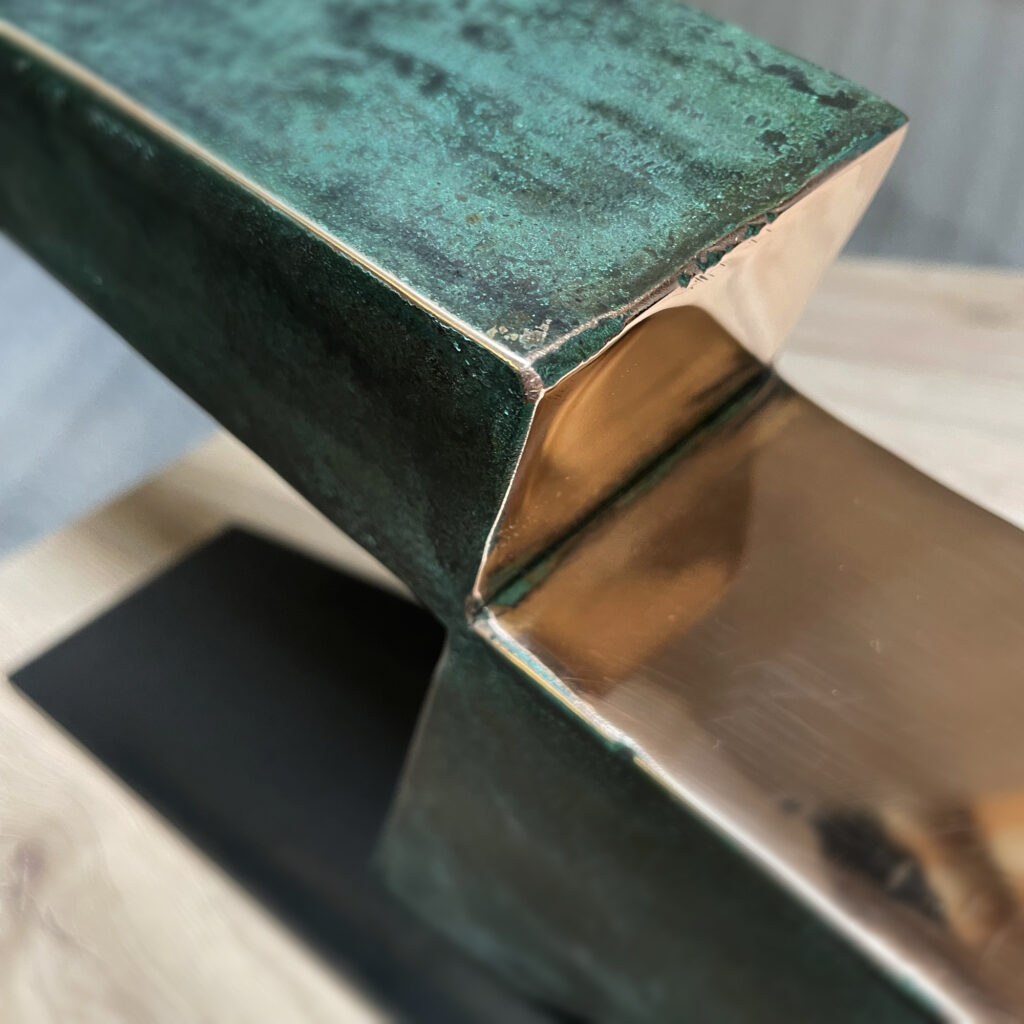 Sculpture bronze Corps 402- Détail